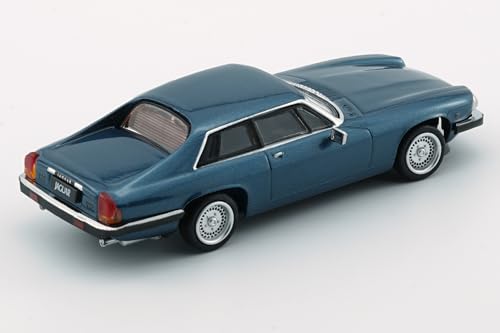 B-M Creations Jaguar XJS 84 Cobalt Blue (LHD) 1/64 Scale Model 64B0159