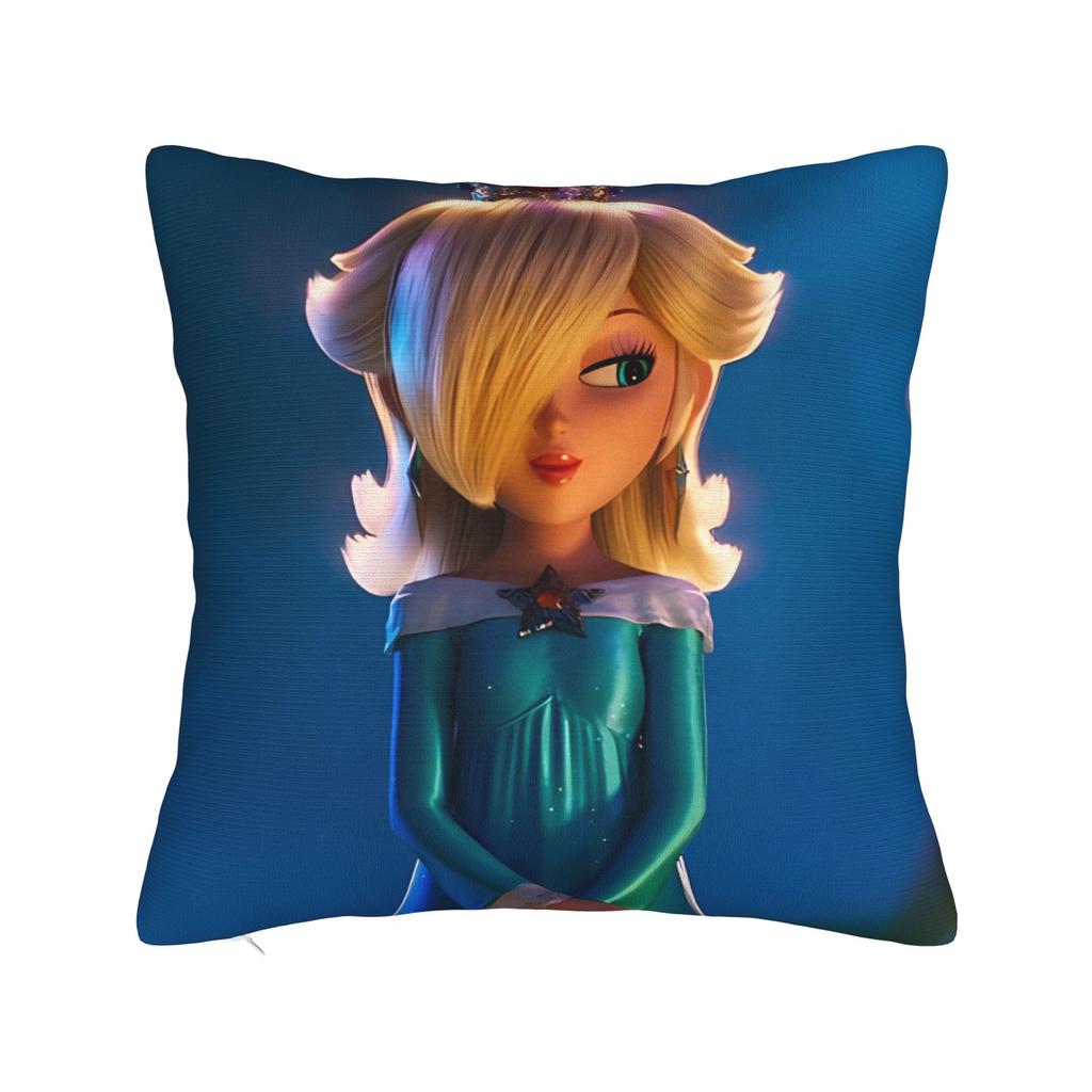 Pillow Cover 3D Princess Rosalinas Retro Trendy Pillow Case For Chair Sofa Home Decor Pillowcases
