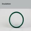 5Pcs Adhesive Sticker Waterproof Acid and Alkali Resistance Insulation High Temperature Green Tape