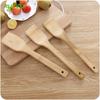 Natürliche Gesundheit Bambus Holz Küche Schlitzspatel Löffel Rührhalter Kochutensilien Abendessen Essen Wok Schaufeln Pfannenwender