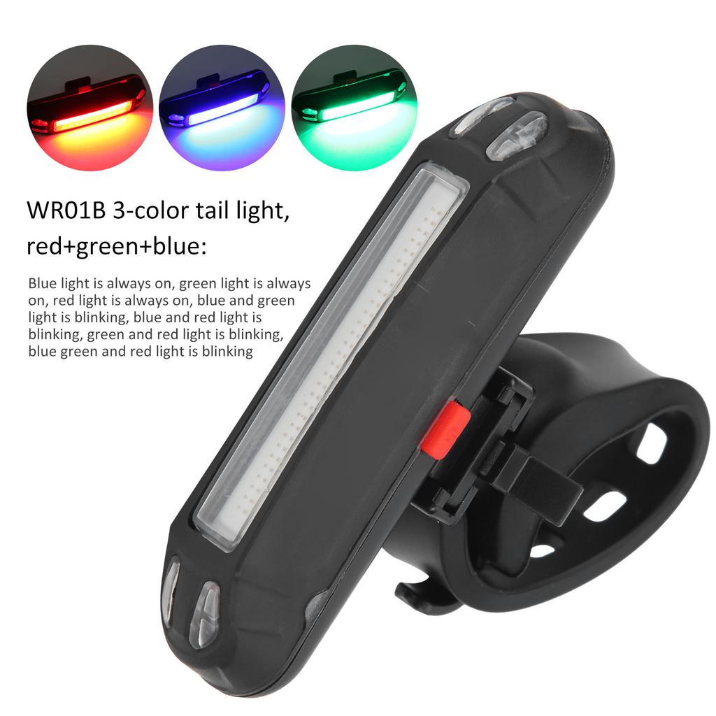 Taillight USB Charging   Warning Rear Light Cycling Riding Equipment