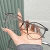 Fashion Round Frame Anti-Blue Light Presbyopia Glasses Unisex Retro High-Definition Comfortable Reading Eyewear 0 To +4.0