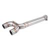 Motorcycle Full Exhaust System Middle Pipe Link Connect for Yamaha FZ6 FZ6 N 2004 2009