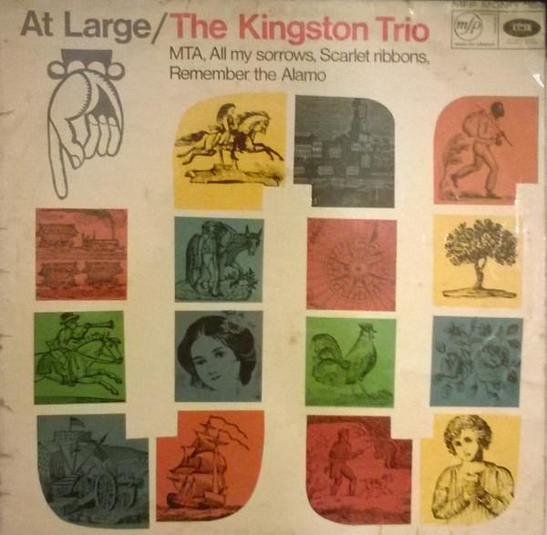 

LP Record KINGSTON TRIO - At Large MFP1108 Music For Pleas UK Folk Used
