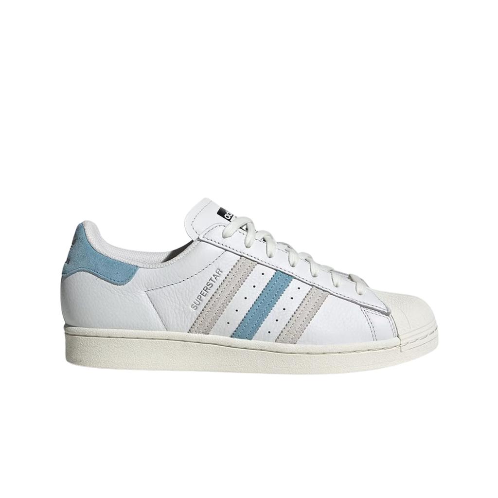 Adidas Superstar Cream White Preloved Blue