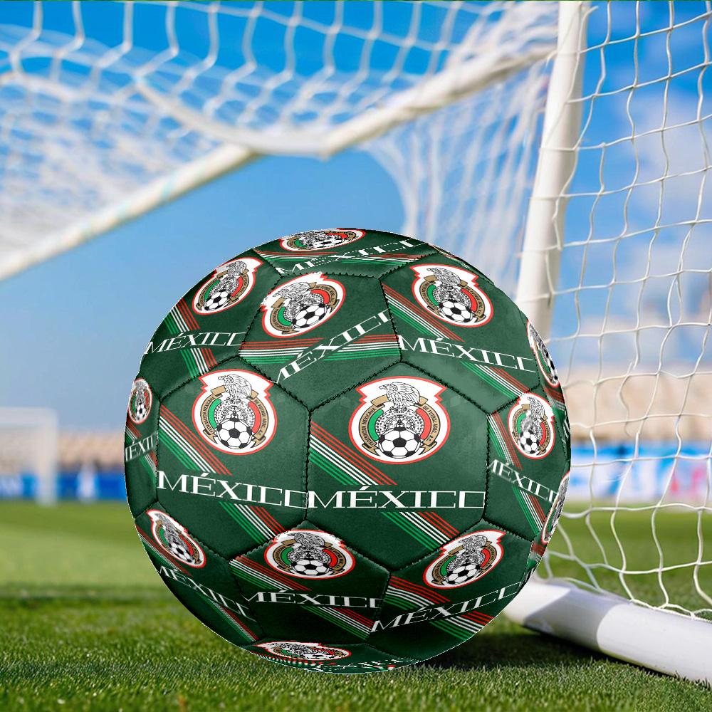 Ben Football Crest Printed Size 5 Soccer Balls, Anti-Slip, Protective Football, Outdoor Sport, a Unique Gift Suitable for Him/her, Birthday