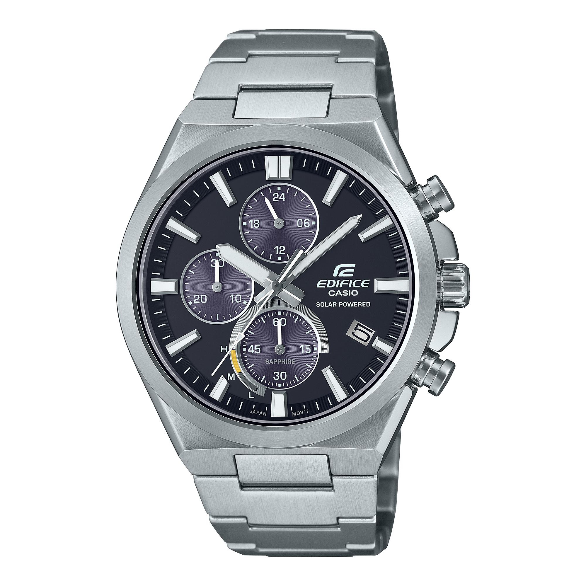 Casio Edifice Men s Stainless Steel 100M Water Resistant Analog Quartz Watch EFS-S630D-1AV