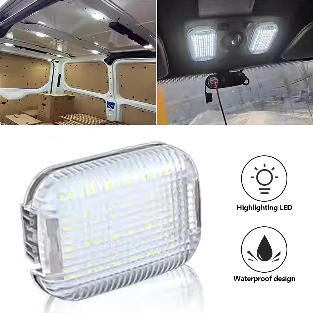 Car Interior Dome Light 24SMD Interior Lamp for Ford Transit 150 250 350 350HD Van 2015-2024 Replacement Van Ceiling Light