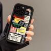Simple Label Applies To iPhone16promax Matte Mobile Phone Case Apple 15 Simple 14/13 Anti-drop X Generation