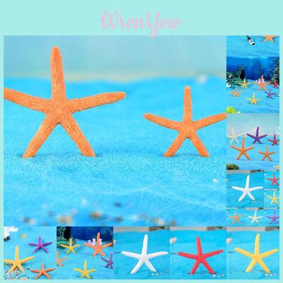 Cute Cartoon Mini Starfish Resin Ornaments For Aquarium And Fish Tank Decoration
