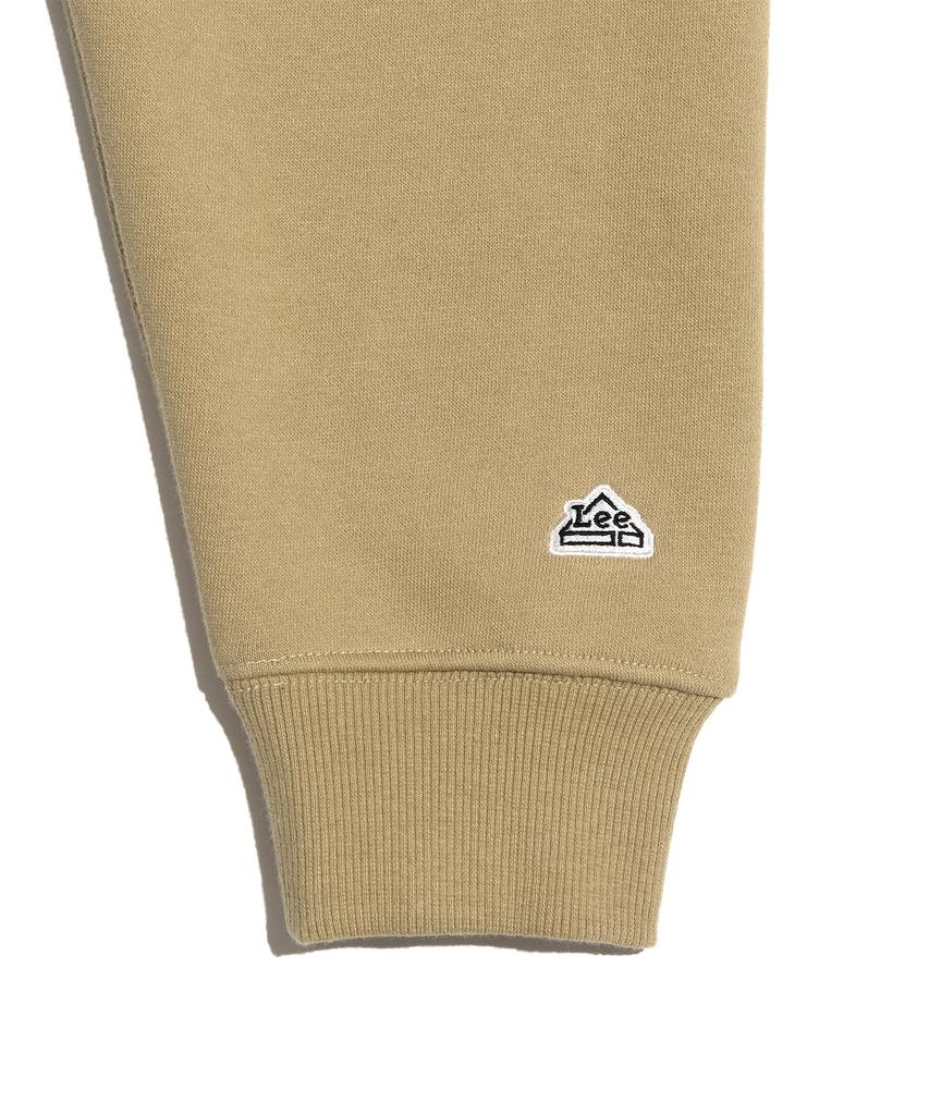 LEE Women Big Twitch Boucle Crop Fleece Sweatshirt Beige