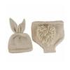 2pcs/Set Newborn Photography Props Knitted Cute Rabbit Shaped Hat+Shorts Outfits Costume Winter Baby Photo Props Clothes Suit