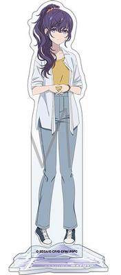 Oficiálny akrylový stojan Miku z Night Code od Mafuyu Asahiny z filmu Svet a Neschopný 25-ji "Zlomený spev"