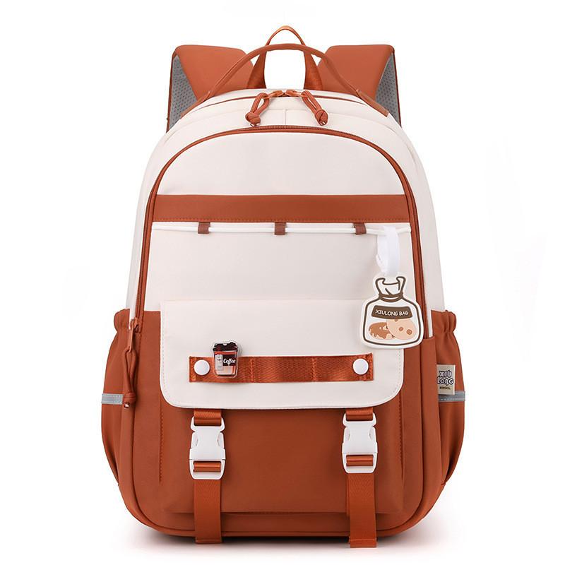 Trendy Nylon Backpack For Students And Travelers Stylish Casual College Book Bag