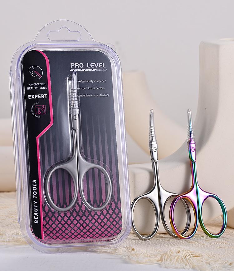 Third-Gen Dead Skin Nippers with Ukrainian Stainless Steel, Front-Set Elbow, Easy-Cut Manicure Scissors