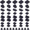 50 Pcs 7 Types USB Port Cover, Silicone USB C Port Dust Plugs Cap Cover for USB A Female/Male, USB C Cap, 3.5mm Headphone, HDMI, RJ45 Ethernet