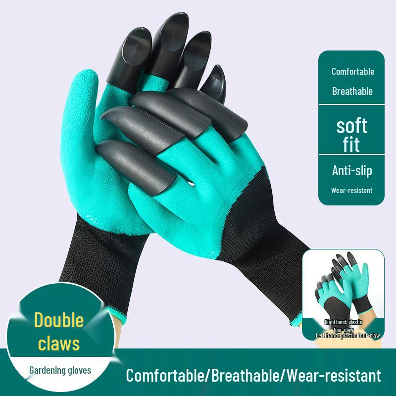 Gartenpflanzhandschuhe: Dornenfest, wasserdicht und abriebfest mit Krallen