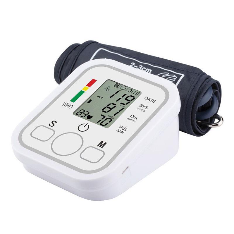 Medical Grade Fully Automatic Arm Blood Pressure Monitor with Voice Function English No Voice Small Screen