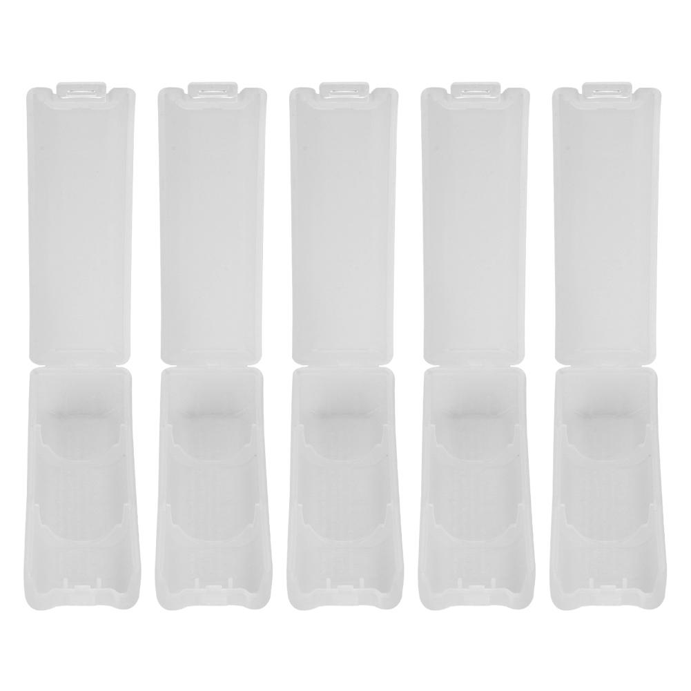 5PCS Waterproof Battery Box Battery Organizer Storage Case for Single 18650 Battery