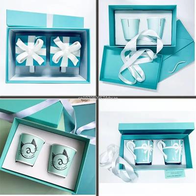 2 bucăți cană de cuplu din ceramică cană de apă din porcelană de os cană din ceramică cadou de nuntă cadou de ziua îndrăgostiților cadou de Crăciun cană de cafea