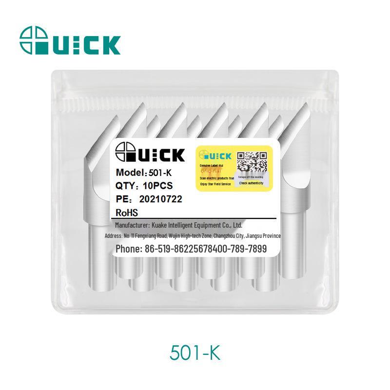 QUICK 206D Soldering Iron Tip 501-10C-01/10D-01/16D-01/6C-02/6D-01