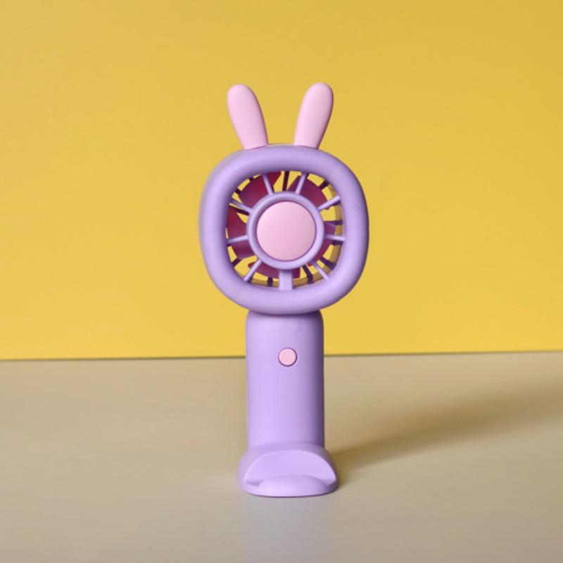 Portable USB Mini Fan with Stand - Outdoor Handheld/Desktop See actual product