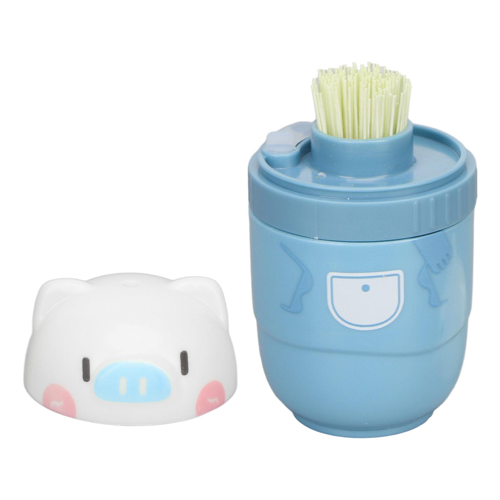 

Набор для чистки отверстий в серьгах 20 мл Раствор для удаления запаха 240 шт. Зубная нить для пирсинга ушей Форма свиньи