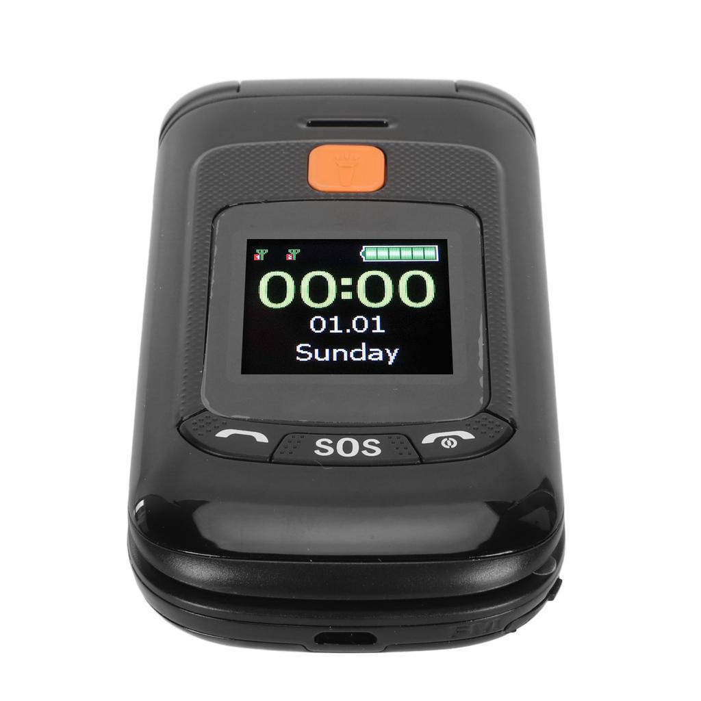 F899 Folded Senior Mobile Phone Dual SIM 2800mAh Battery Flip Cell Phone for Seniors The Elderly