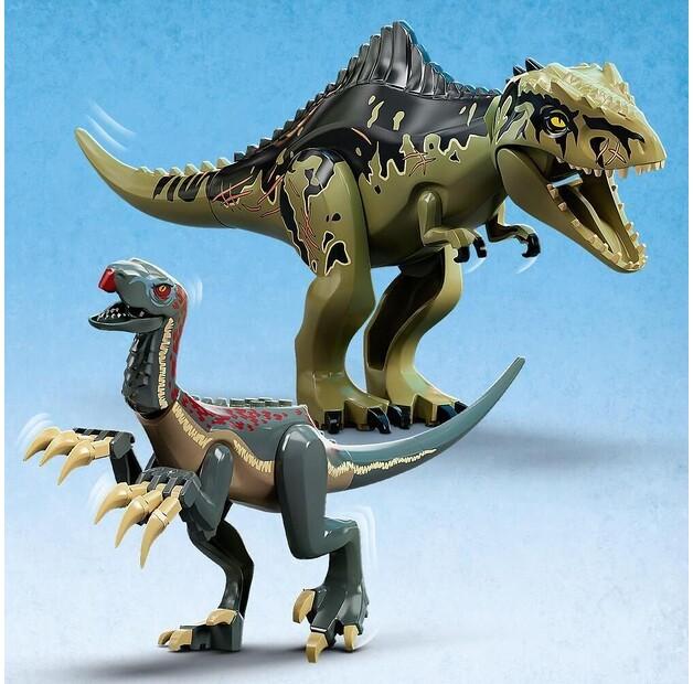 LEGO Jurassic World 76949 Нападение динозавров Гиганотозавра и Теризинозавра