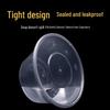 Disposable Round Transparent Takeout Food Containers
