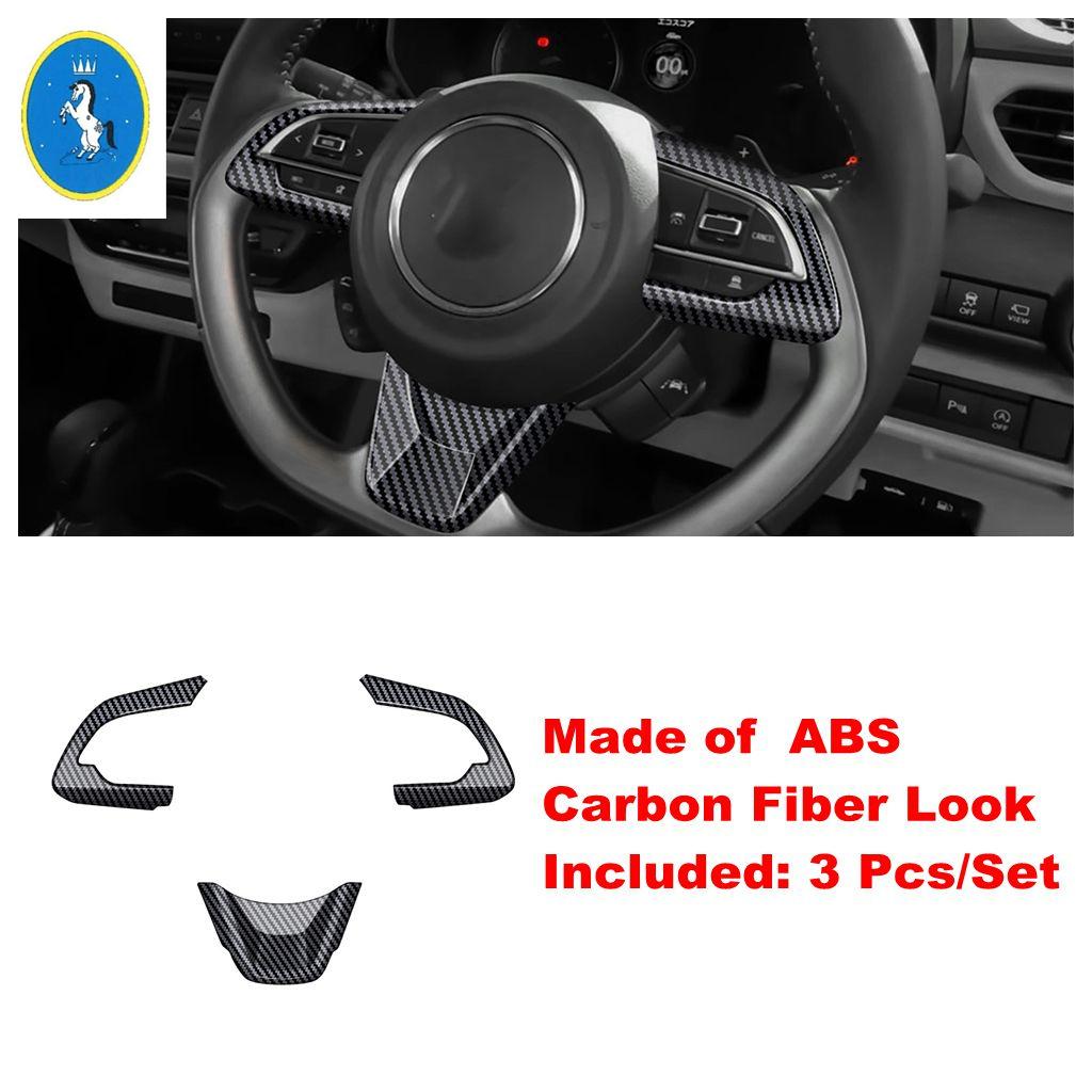 Car Window Lift / Steering Wheel / Dashboard AC Air Outlet Vent Decor Cover Trim Accessories For Suzuki Swift ZC / ZD 2024 2025