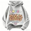 Efterår Vinter Tegneserie Sød Kapybara Print Børne Hættetrøje Afslappet Moderigtig Behagelig Dreng Pige Sweatshirt Pullover