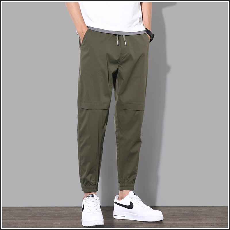 2021 Men's Casual Loose Sports Pants - Trendy Spring/Summer Tapered 9-Point Length