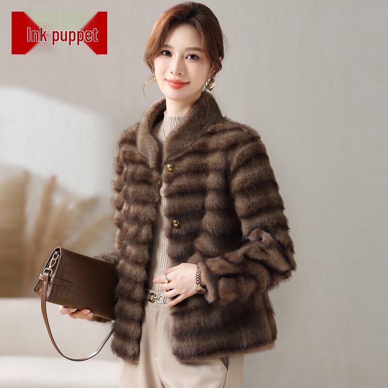 

Женское модное пушистое осенне-зимнее пальто L