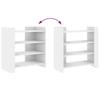 Sideboard White 73.5 X 35 X 75 Cm Particleboard