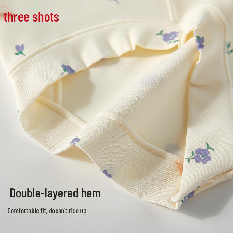 Threegun Women's 100% Cotton Antibacterial Briefs