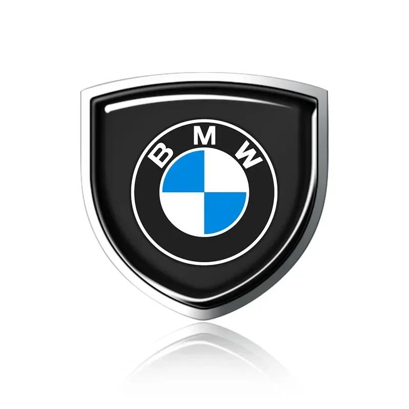 

2025 E46 For BMW Car Metal Sticker Custom Shield Car Rear Trunk Shield Emblem Badge Sticker For BMW M Performance 1 3 5 7 Series