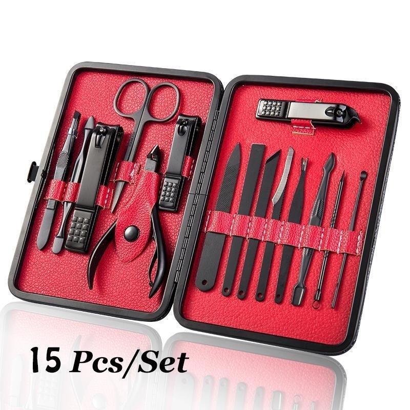 Nail Clippers Women Manicure Pedicure Set Finger Toe Scissor Grooming Kit UK