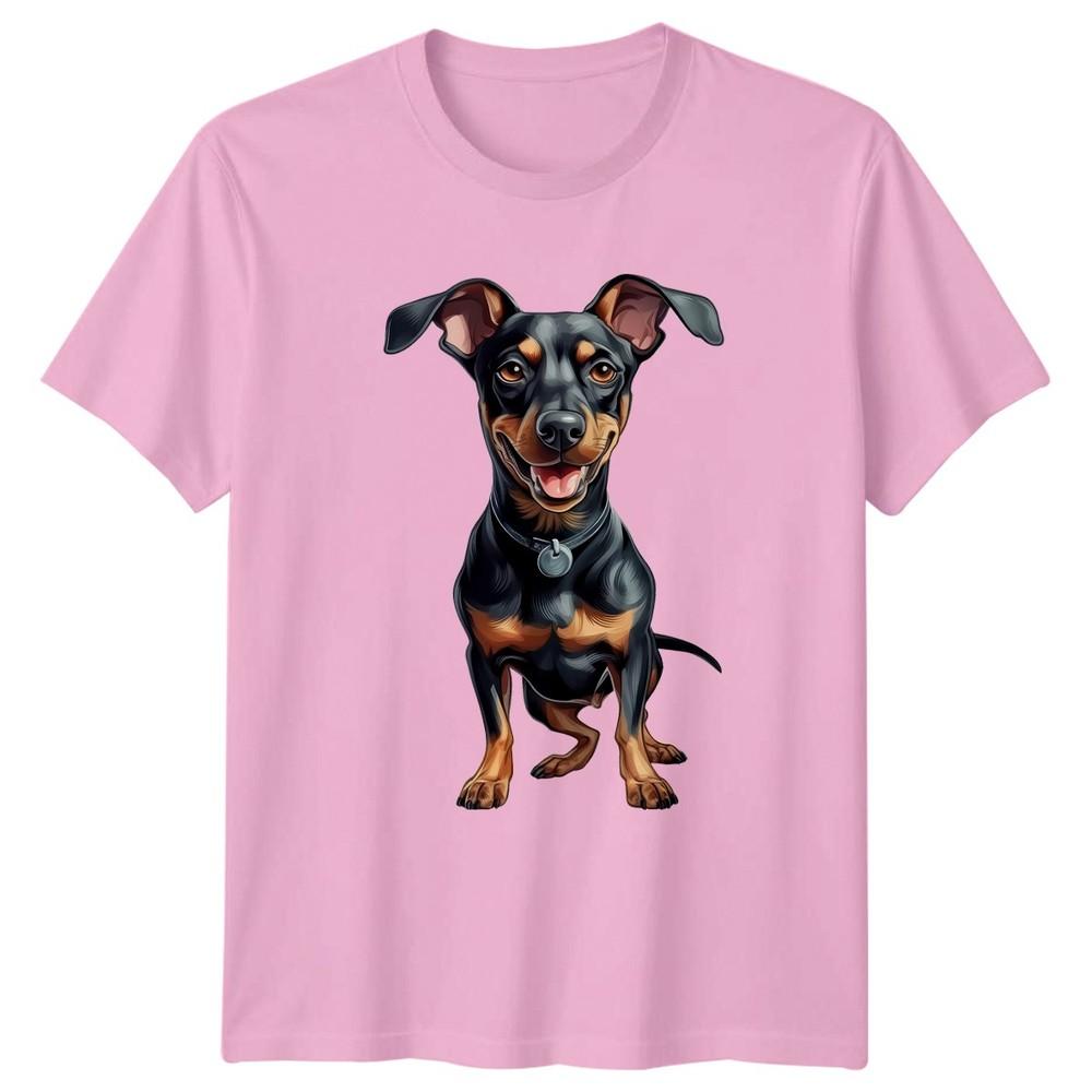 Miniature Pinscher Dog Animals Unisexs TShirt Unisexs Tee Graphic Unisex Top