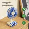 Newmine FS-09 Vintage USB Rechargeable Desktop Mini Fan