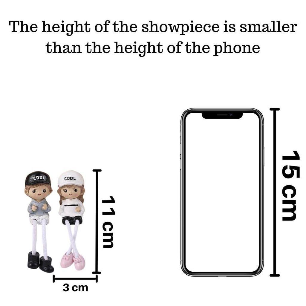 1 Set Hängende Beine Romantisches Paar Schauobjekt | Niedliches Jungen- & Mädchengeschenk für Ihn/Sie, Muttertag, Heimdeko, Wohnzimmer, Schlafzimmer