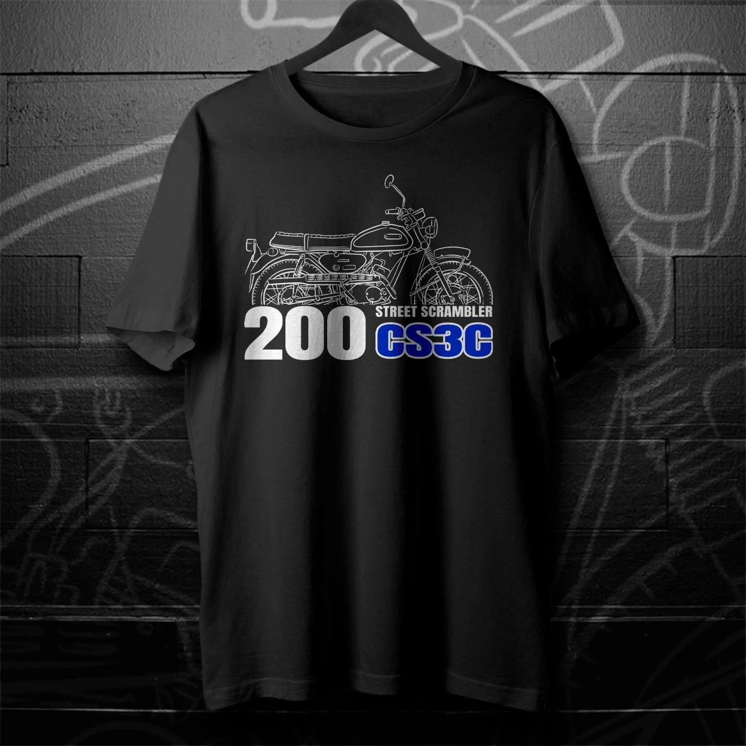 For Yamaha 200 CS3C (YCS3C) 1970-1972 fans - Motorcycle T-Shirt XS