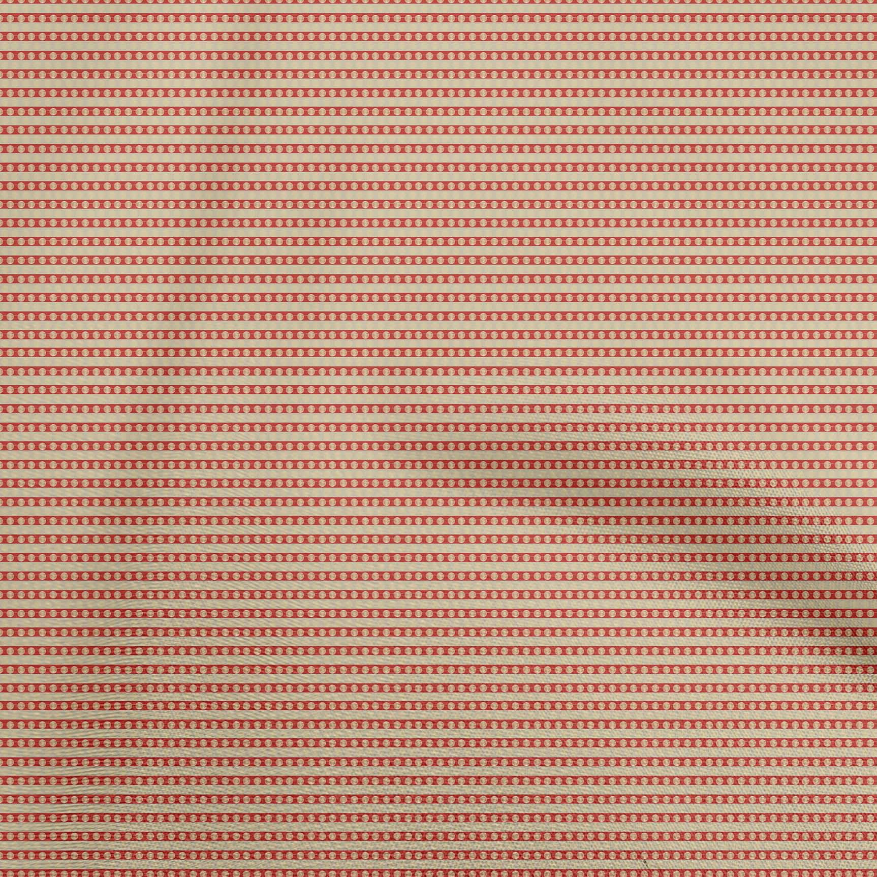 

OneOone Cotton Flex Brown Fabric Polka Craft Projects Decor Fabric Printed By The Yard 40 дюймів 42 Inch Wide - Viscose Chiffon червоний