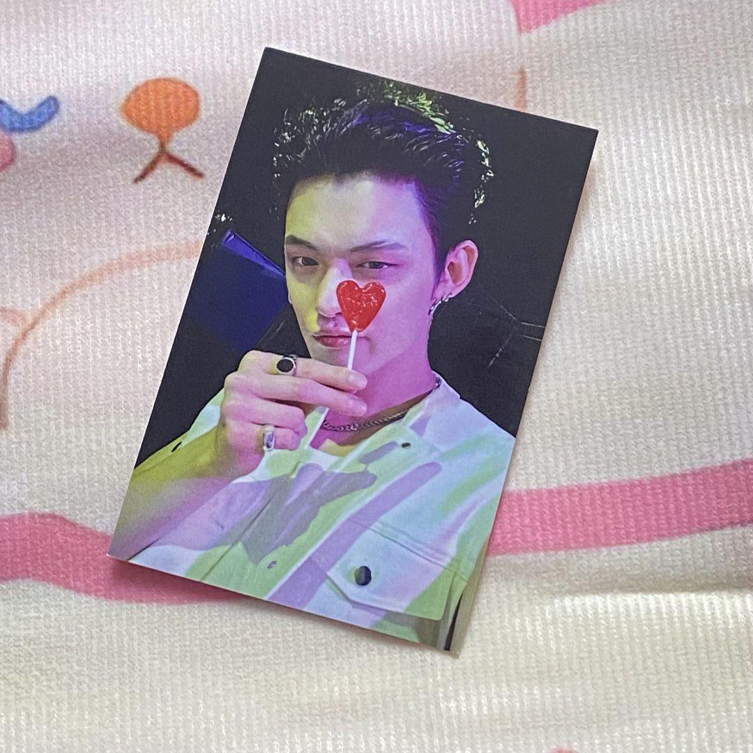 

[Б/У] TXT Санок Ёнджун Публичное вещание Корея Язык любви Торговая карточка