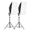 Andoer Professional Studio Photography Light Kit Including 50 * 70cm Softboxes * 2/ 4-in-1 Light