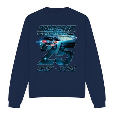 STAR TREK Unisex Adult Enterprise 25 Sweatshirt