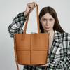 Fashion Handbag Large Capacity Textured Shoulder Bag Cowhide Light Luxury Tote Women's Bag