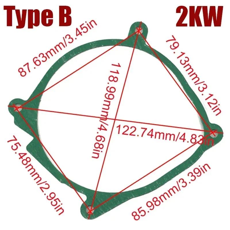 1/2/5/10/20/30x 2KW 5KW Air Diesel Heater Blower Fan Motor Burner Gasket Set For Chinese Heater Eberspacher Airtronic Car Truck