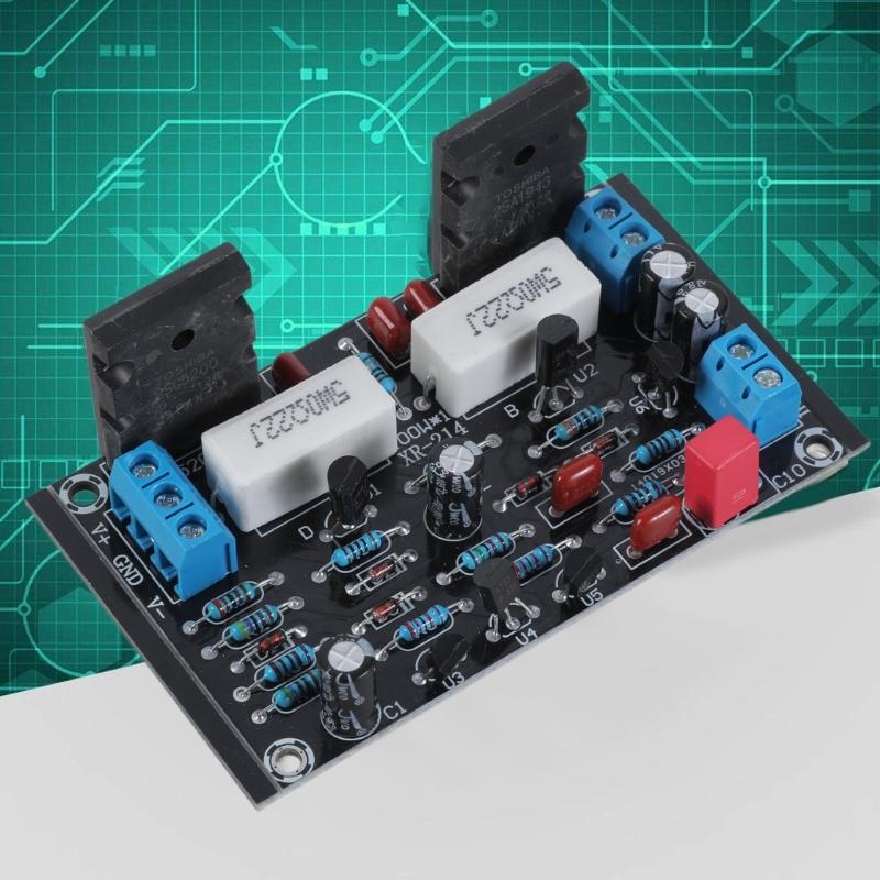 Hochwertige 100W Mono-Kanal Leistungsverstärkerplatine mit 2SC5200 und 2SA1943 Transistoren für Audiophile und DIY-Enthusiasten