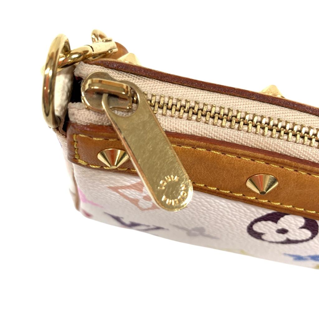 Gebrauchte Louis Vuitton Monogram Pochette Accessoires M92649 Multicolor Authentisch 1000